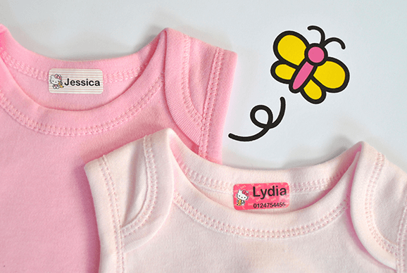 My Nametags étiquettes Hello Kitty Pour Vêtements Et Objets - 